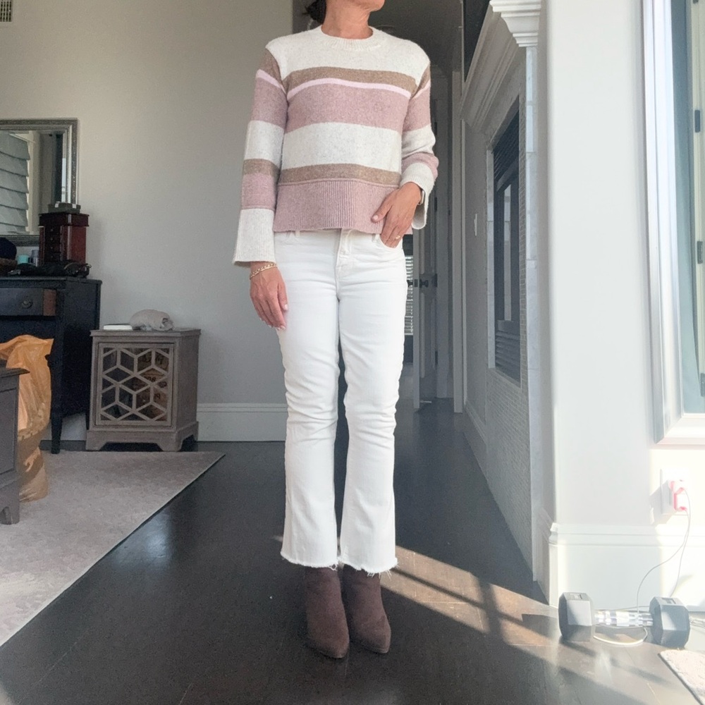 Frame Denim Le Crop Mini Boot
